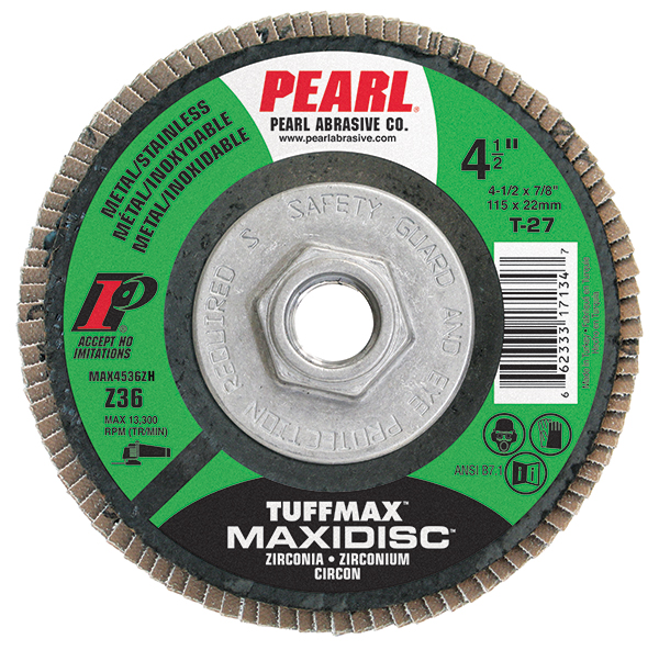 Pearl Abrasive MAX 458 ZTH 4-1/2
