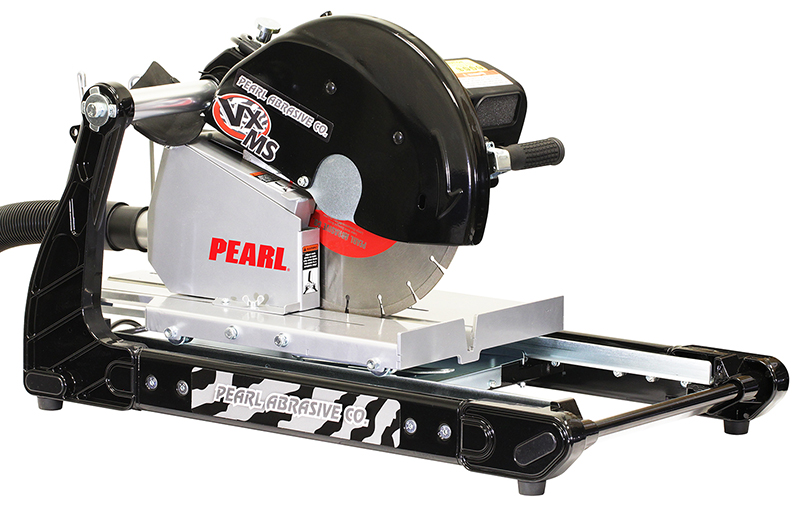 14" Masonry/Brick Saw with Dust Collection Table